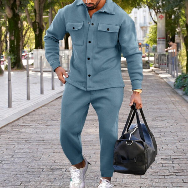 Echelon Suede Suit - Image 6