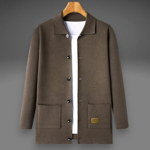 BrookfieldClassic Men's Knit Cardigan - Image 2